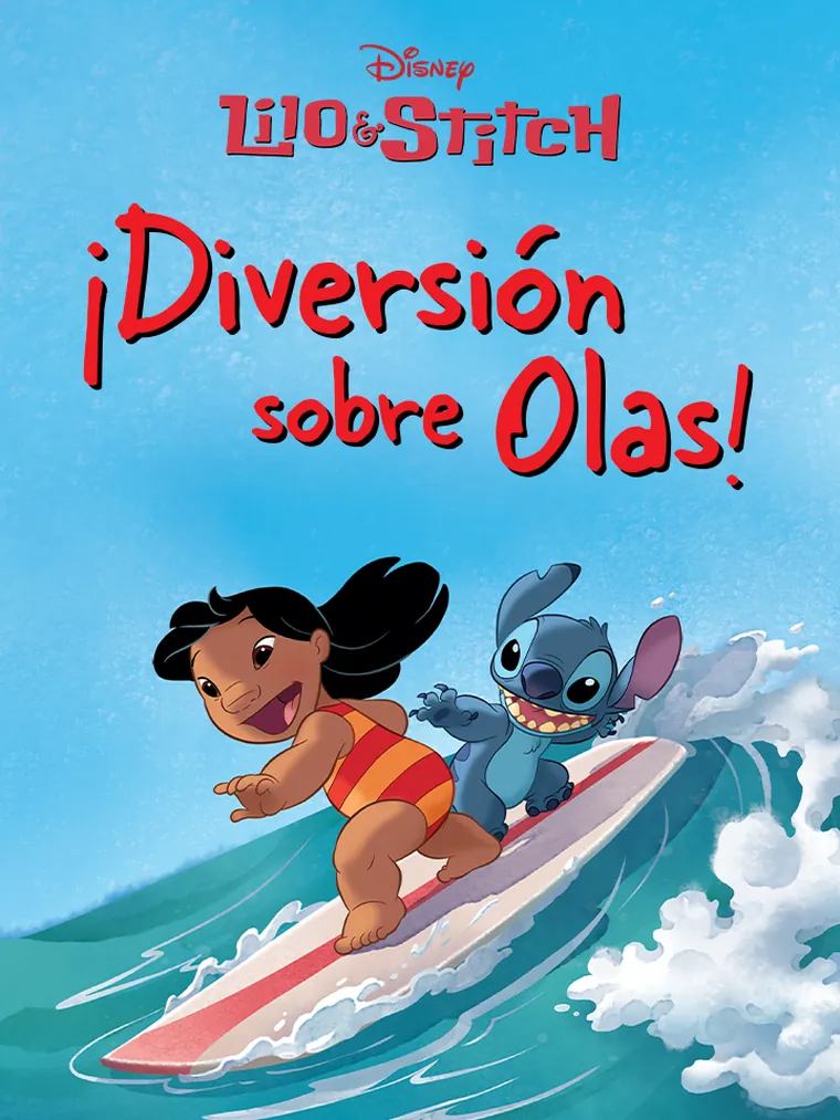 Lilo & Stitch: surfear las olas