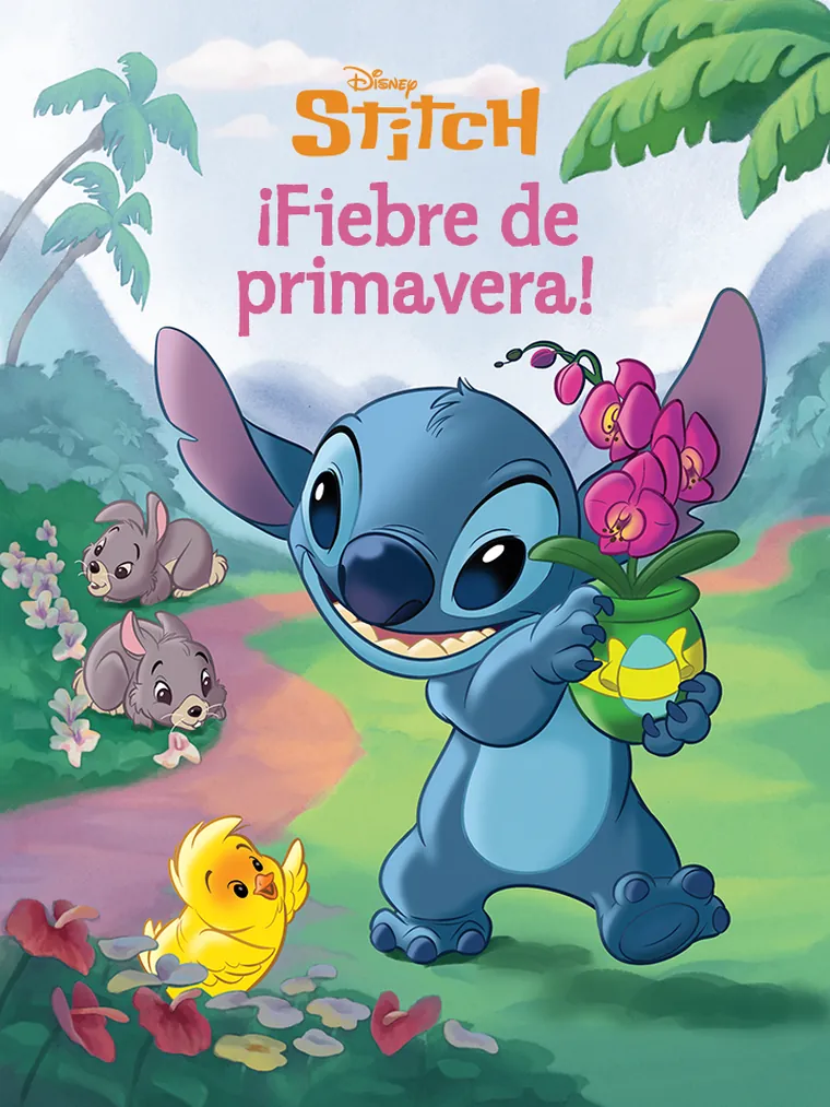 Stitch: ¡Fiebre de primavera! (Step into Reading, Step 2)