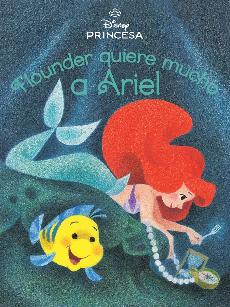 Las princesas de Disney: Flounder quiere mucho a Ariel
