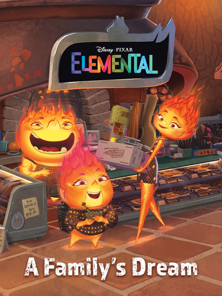 Elemental: A Family's Dream (I Can Read by Myself, Step 3)